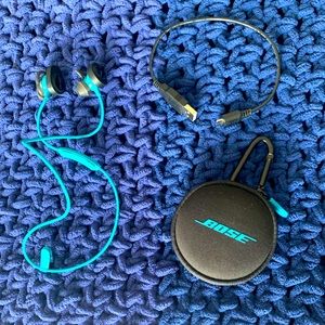 Bose SoundSport Wireless, Sweat Resistant, In-Ear Headphones, Aqua